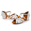 Sapatos de dança para meninas e mulheres, Sapatos latinos de salão, Modern Tango Dancing Performance Shoes, Sandálias Salsa, Salto 3,5 cm