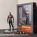 Brinquedos homem aranha mafex 185 clássico traje anime figura ver milhas morales 2099 homem-aranha figura de ação estatueta brinquedos crianças presente