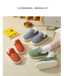 Chinelos de sola macia para mulheres inverno moda feminina chinelos de pele fuzzy de pelúcia chinelos masculinos quentes peludos sapatos de algodão