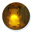 Pokemon pikachu luz noturna brilhante crianças brinquedos pokemon pikachu bonito lâmpada de cabeceira aniversário das crianças presente de natal