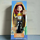 História 3 4 falando woody jessie figuras de ação panos reais corpo boneca cantar macio figura de ação modelo brinquedos voz boneca mesa ornamento