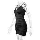 Vestidos curtos bodycon com alça espaguete sexy feminino, mini vestido, vestidos vermelhos, roupas femininas, novo em vestido, vestido de festa, roupas