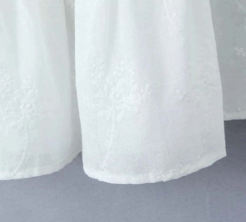 Conjunto de saia de renda vestido de verão feminino praia férias sexy algodão conjunto combinando roupas primavera branco 2 peças vestidos feminino conjunto 2025