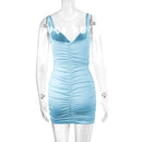 Vestidos curtos bodycon com alça espaguete sexy feminino, mini vestido, vestidos vermelhos, roupas femininas, novo em vestido, vestido de festa, roupas