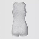 Feminino duas peças conjuntos curtos sem mangas colete sólido fino ajuste shorts de cintura alta conjunto casual emendado colete elegante senhora desportiva 2025