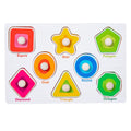 Crianças quebra-cabeça de madeira montessori brinquedos do bebê abc alfabeto número forma correspondência jogo de tabuleiro pré-escolar brinquedo educativo para crianças 2-4
