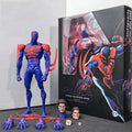 Brinquedos homem aranha mafex 185 clássico traje anime figura ver milhas morales 2099 homem-aranha figura de ação estatueta brinquedos crianças presente