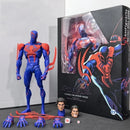 Brinquedos homem aranha mafex 185 clássico traje anime figura ver milhas morales 2099 homem-aranha figura de ação estatueta brinquedos crianças presente