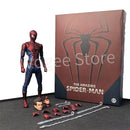 Brinquedos homem aranha mafex 185 clássico traje anime figura ver milhas morales 2099 homem-aranha figura de ação estatueta brinquedos crianças presente