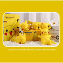 Pokemon pikachu luz noturna brilhante crianças brinquedos pokemon pikachu bonito lâmpada de cabeceira aniversário das crianças presente de natal