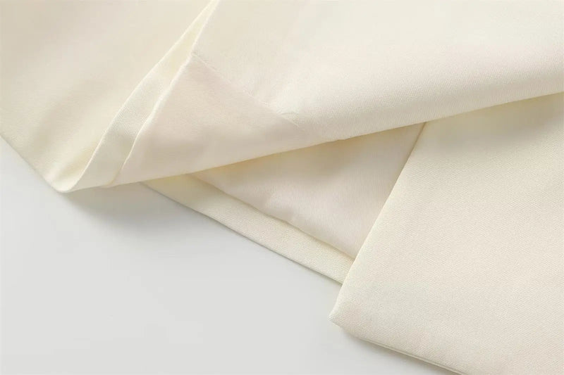 Moda feminina calças ternos sem mangas com decote em v superior com cinto calças retas define 2025 primavera verão commuter 2 peça conjunto