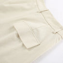 Retro Algodão Linho Treino Mulheres Two Piece Set Chic Button Vest Colete + Short Sets Ensemble Femme 2 Peças