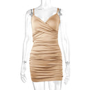 Vestidos curtos bodycon com alça espaguete sexy feminino, mini vestido, vestidos vermelhos, roupas femininas, novo em vestido, vestido de festa, roupas