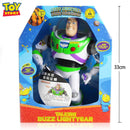 Disney toy story 4 buzz lightyear, som elétrico emissor de luz, asas de ejeção, figura móvel, boneca de deformação, presentes para meninos