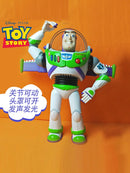 Disney toy story 4 buzz lightyear, som elétrico emissor de luz, asas de ejeção, figura móvel, boneca de deformação, presentes para meninos