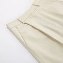 Retro Algodão Linho Treino Mulheres Two Piece Set Chic Button Vest Colete + Short Sets Ensemble Femme 2 Peças