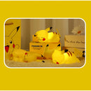 Pokemon pikachu luz noturna brilhante crianças brinquedos pokemon pikachu bonito lâmpada de cabeceira aniversário das crianças presente de natal