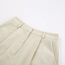 Retro Algodão Linho Treino Mulheres Two Piece Set Chic Button Vest Colete + Short Sets Ensemble Femme 2 Peças