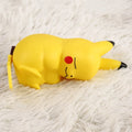 Pokemon pikachu luz noturna brilhante crianças brinquedos pokemon pikachu bonito lâmpada de cabeceira aniversário das crianças presente de natal