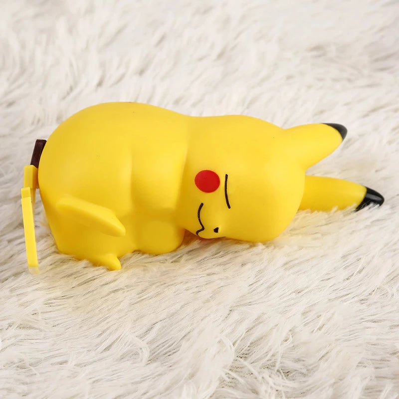 Pokemon pikachu luz noturna brilhante crianças brinquedos pokemon pikachu bonito lâmpada de cabeceira aniversário das crianças presente de natal