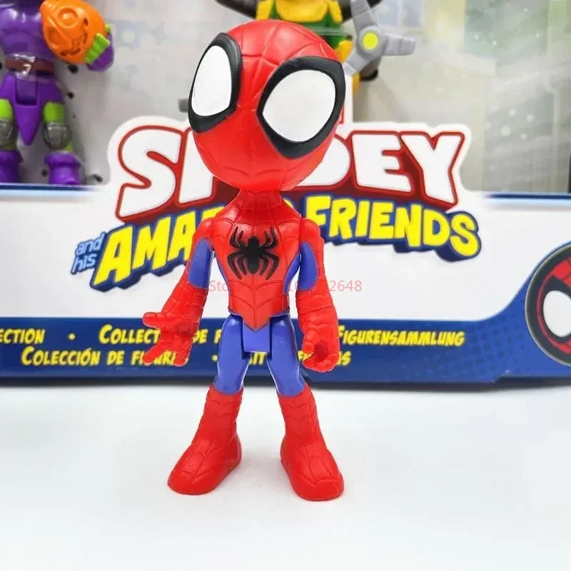 Lendas spiderman marvel homem aranha spidey e seus amigos incríveis sem caixa figura de ação boneca figuras estatueta para o presente do miúdo brinquedo