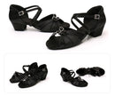 Sapatos de dança para meninas e mulheres, Sapatos latinos de salão, Modern Tango Dancing Performance Shoes, Sandálias Salsa, Salto 3,5 cm