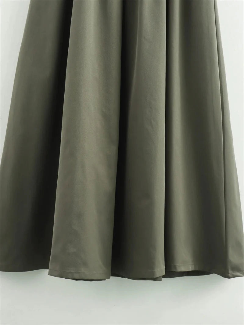 Mulher zíper vestido longo mulher plissado sem mangas bodycon vestido de verão elegante vestidos de festa para mulher 2025 novos vestidos midi