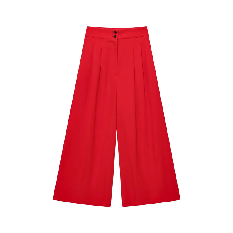 Moda feminina calças ternos sem mangas com decote em v superior com cinto calças retas define 2025 primavera verão commuter 2 peça conjunto